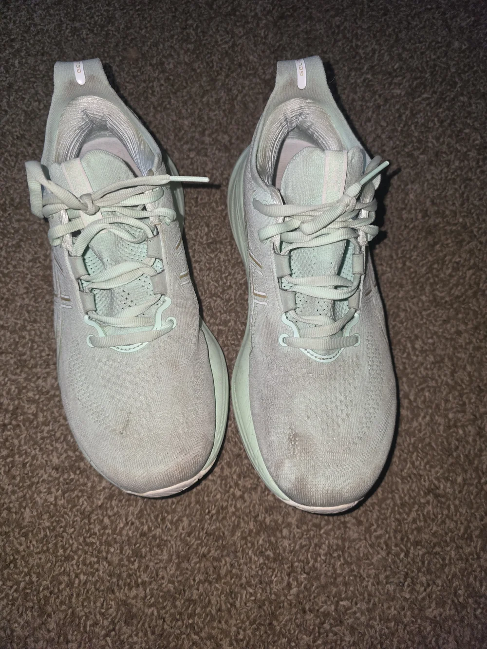 ASICS Women's Pale Mint Athletic Running Shoes